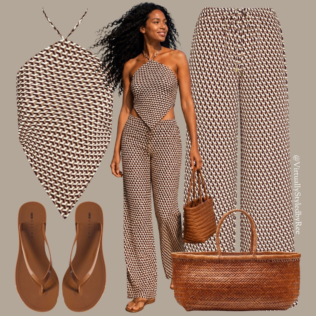 This printed halter and wide leg trouser set from Monday Swimwear is effortlessly chic and perfect for warm weather escapes. Paired with simple jelly flip flops and a woven tote for that elevated resort look you’ll wear on repeat.

✨ Save this for your next holiday / vacation outfit inspo.

#LTKStyle #ResortWear #MondaySwimwear #VacationStyle #EuroSummer #CoastalChic #HolidayOutfit #LuxuryResortWear #NeutralStyle #SummerStyle #TravelWardrobe #BeachToBrunch #EffortlessStyle

#LTKsummer #LTKuk #LTKeurope