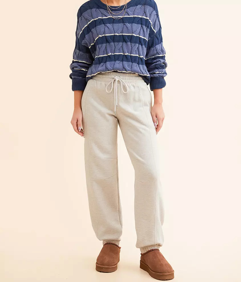 Barrel Knit Sweatpant | Buckle