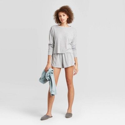 Women's Cozy Thermal Lounge Pajama Set - Colsie™ | Target