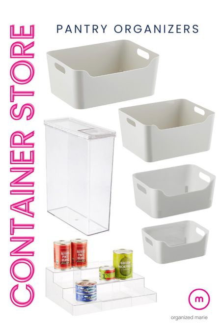 Declutter & get organized with some new pantry storage! 

#LTKfamily #LTKhome #LTKFind