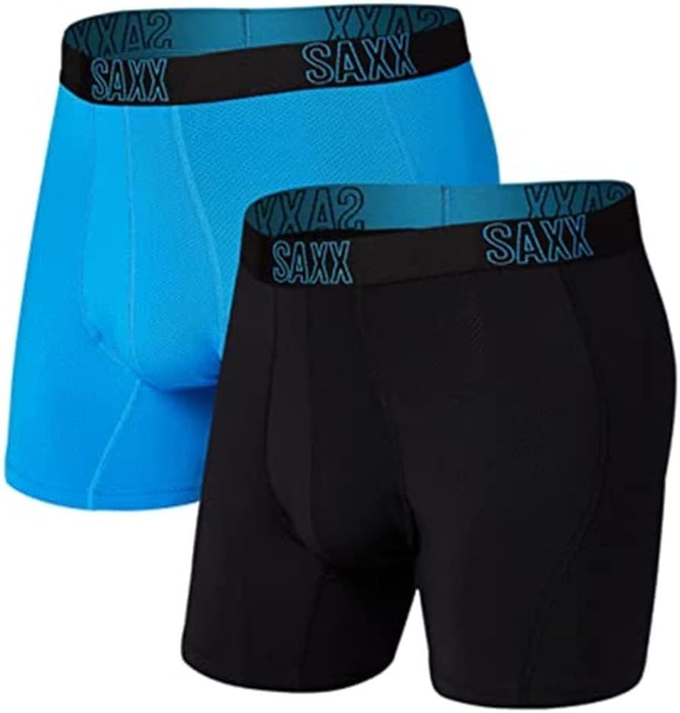 Saxx Men's Underwear -Shadow Boxer Briefs with Built-in Pouch Support- Workout Boxer, Pack of 2 | Amazon (CA)