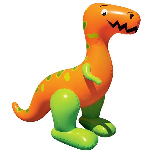 Banzai T-Rex Terror Mondo Sprinkler, Length: 96 in, Width: 80 in, Inflatable Outdoor Backyard Wat... | Walmart (US)