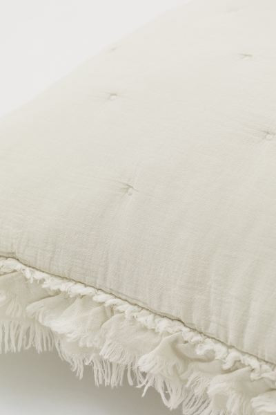 Housse de coussin volantée | H&M (FR, IT, ES, PT, BE)