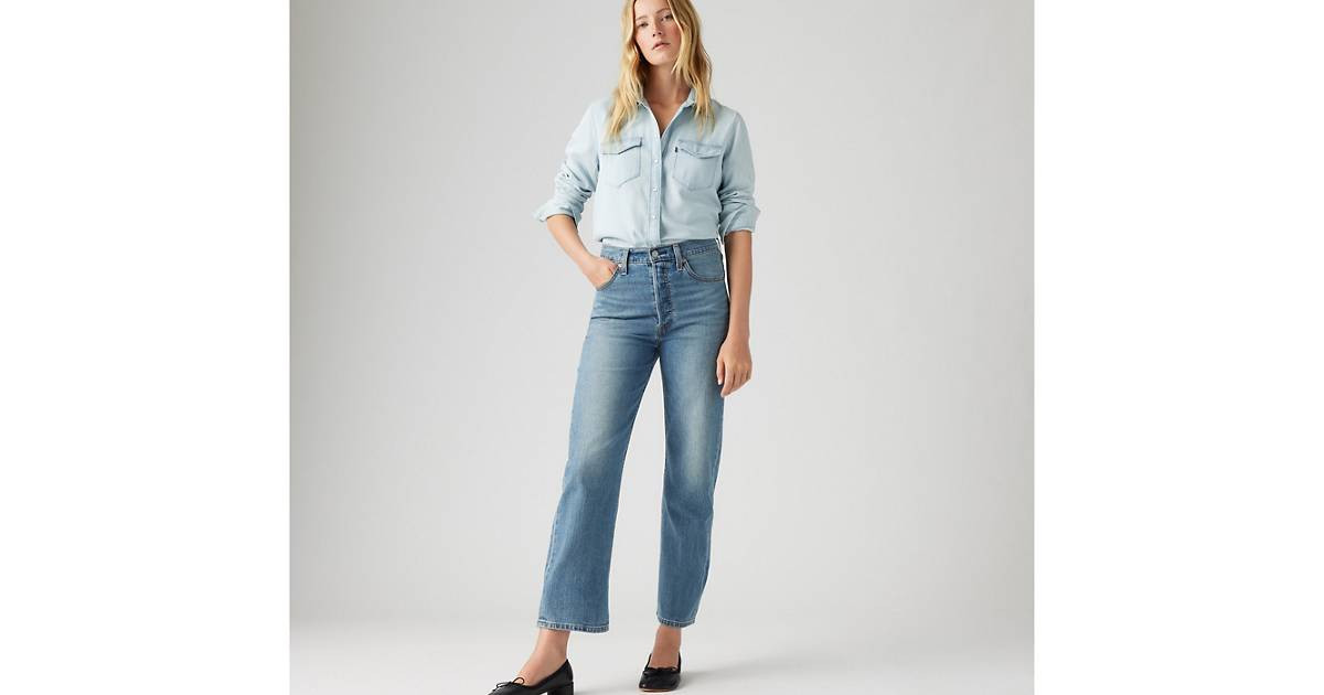 Ribcage Straight Ankle Lightweight Women's Jeans | Levi's US