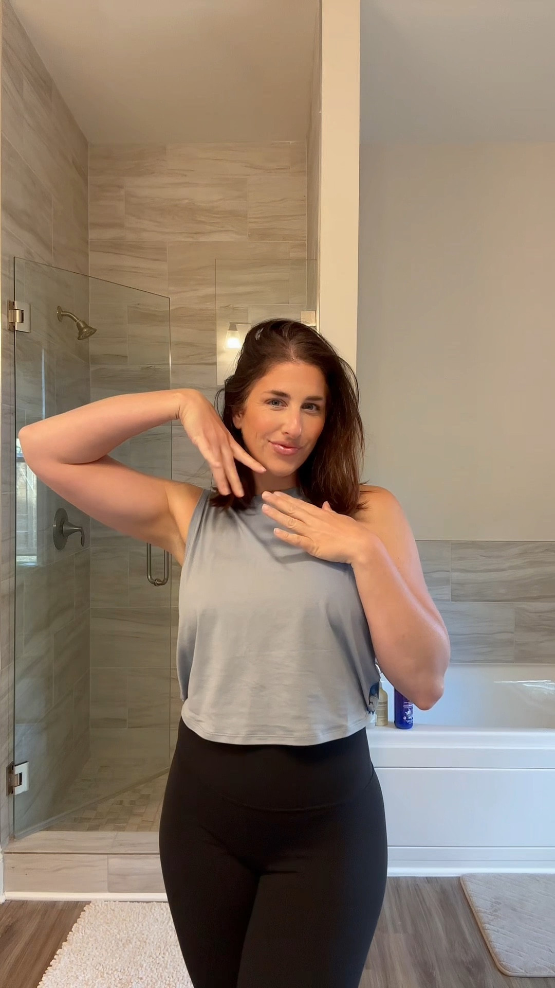 Morning skincare routine + GRWM 🩷✌🏼 #athleisure #workoutset #grwm #makeup #wfhm #sahm #ootd #getreadywithme #skincare #amazon #amazonspringsale 

#LTKSaleAlert #LTKStyleTip #LTKBeauty