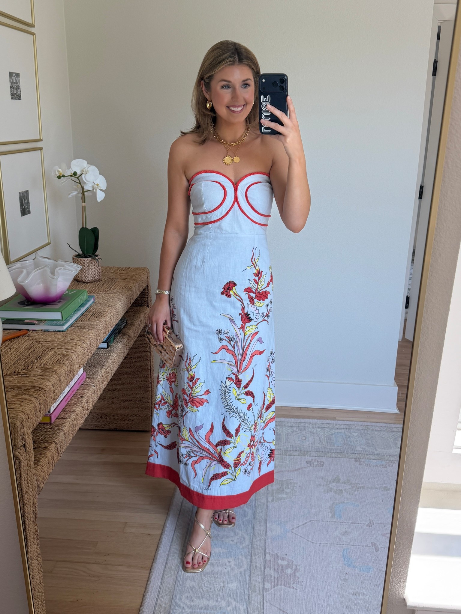 Summer cocktail look! Back in stock! Wearing an XS 