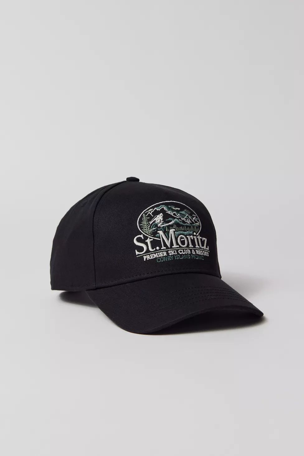 Coney Island Picnic St. Moritz Curved Brim Snapback Hat | Urban Outfitters (US and RoW)