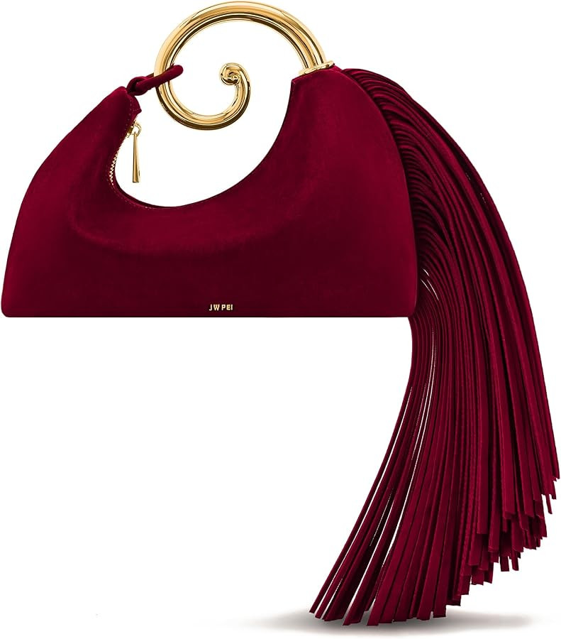 JW PEI Women's Nell Fringe Hardware Top Handle Bag | Amazon (US)