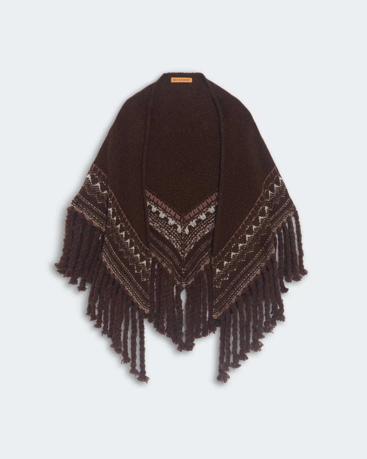 Cloud Chalet Shawl - Chestnut Combo | Guest In Residence