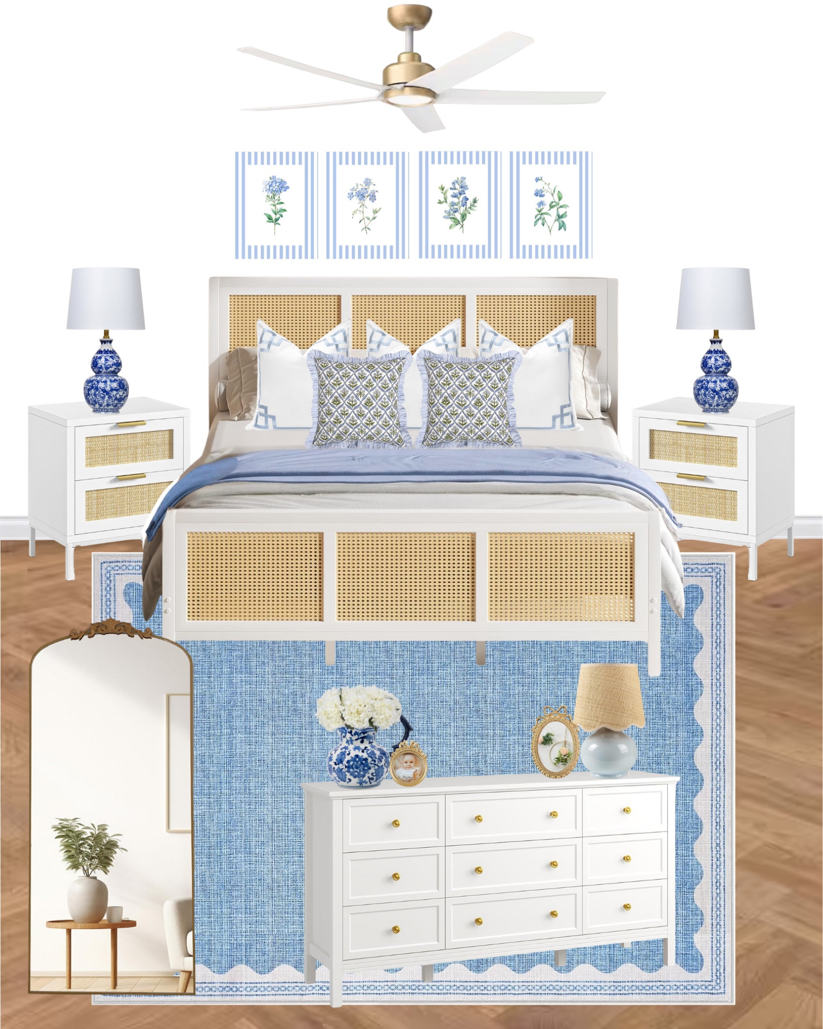 Had so much fun designing this coastal Grandmillennial bedroom 😍 Lots of items on Sale for Amazon Prime Day!

#LTKHome #LTKSaleAlert