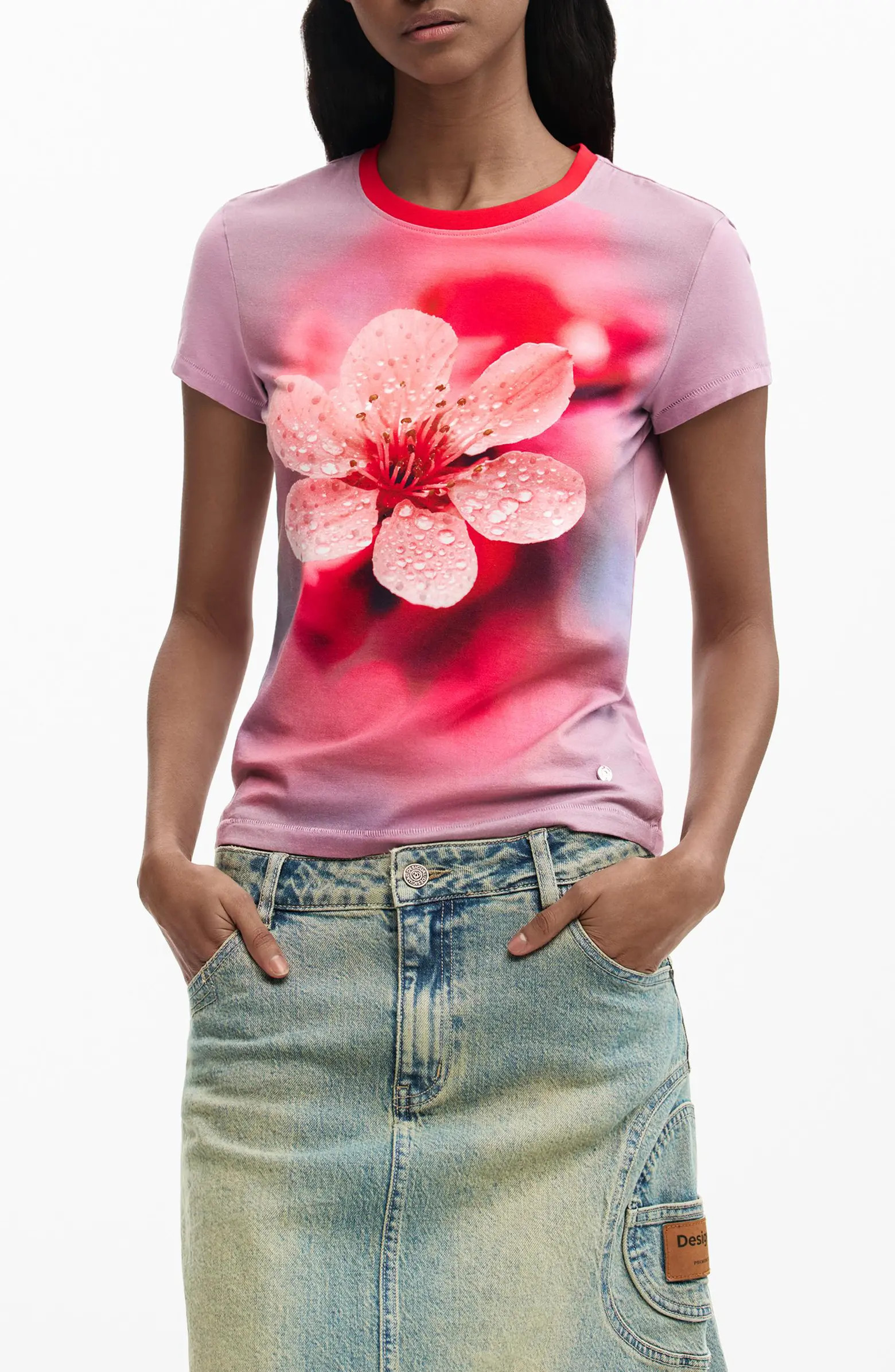 Desigual Floral Graphic T-Shirt | Nordstrom | Nordstrom