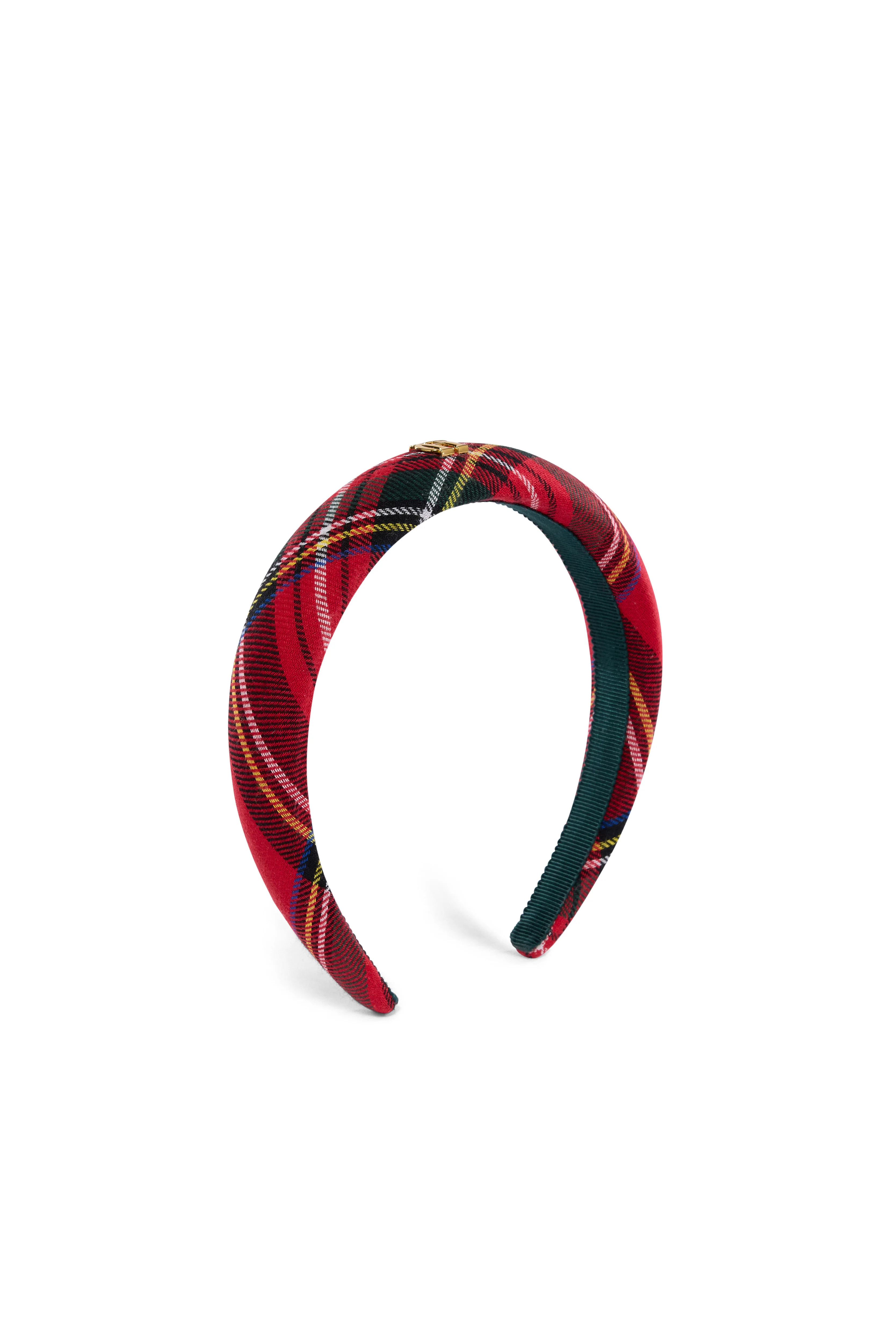 Narrow Headband (Red Tartan) | Holland Cooper