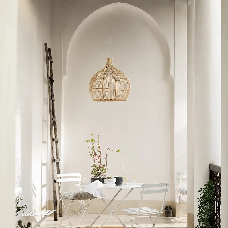 Wicker Ceiling Shade | The White Company (UK)