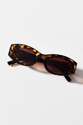 Oval Slim East-West Sunglasses | Anthropologie (US)