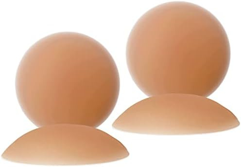 VOCH GALA Nipple Covers 2 Pairs-Seamless and Sheer Adhesive Silicone Nipple Pasties for Women Reu... | Amazon (US)