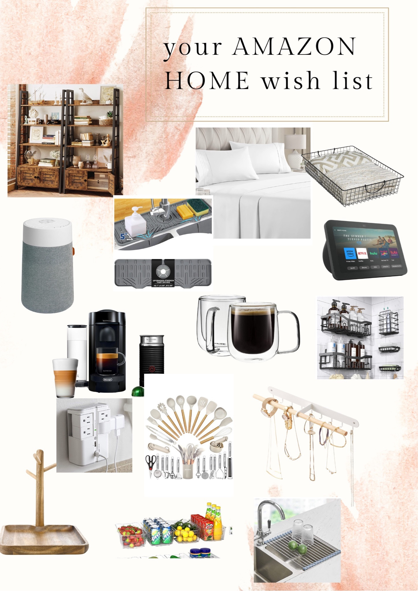 Amazon Home Essentials 
For the Home 
Home wish list 
Home decor 
Home organizing 
Bedroom 
Living room 

#LTKhome #LTKMostLoved #LTKsalealert