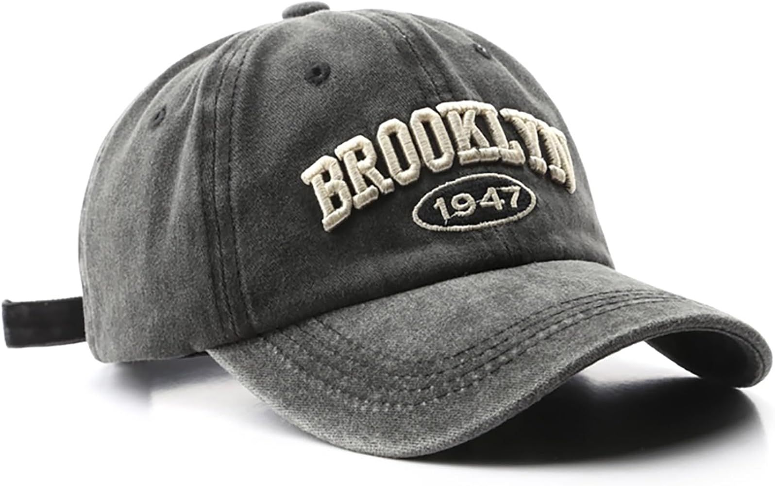 Brooklyn Cap Washed Vintage Baseball Cap Sun Hat for Men and Women | Amazon (US)