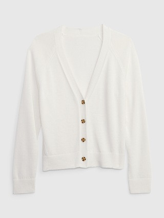 Linen-Blend Cardigan | Gap (US)