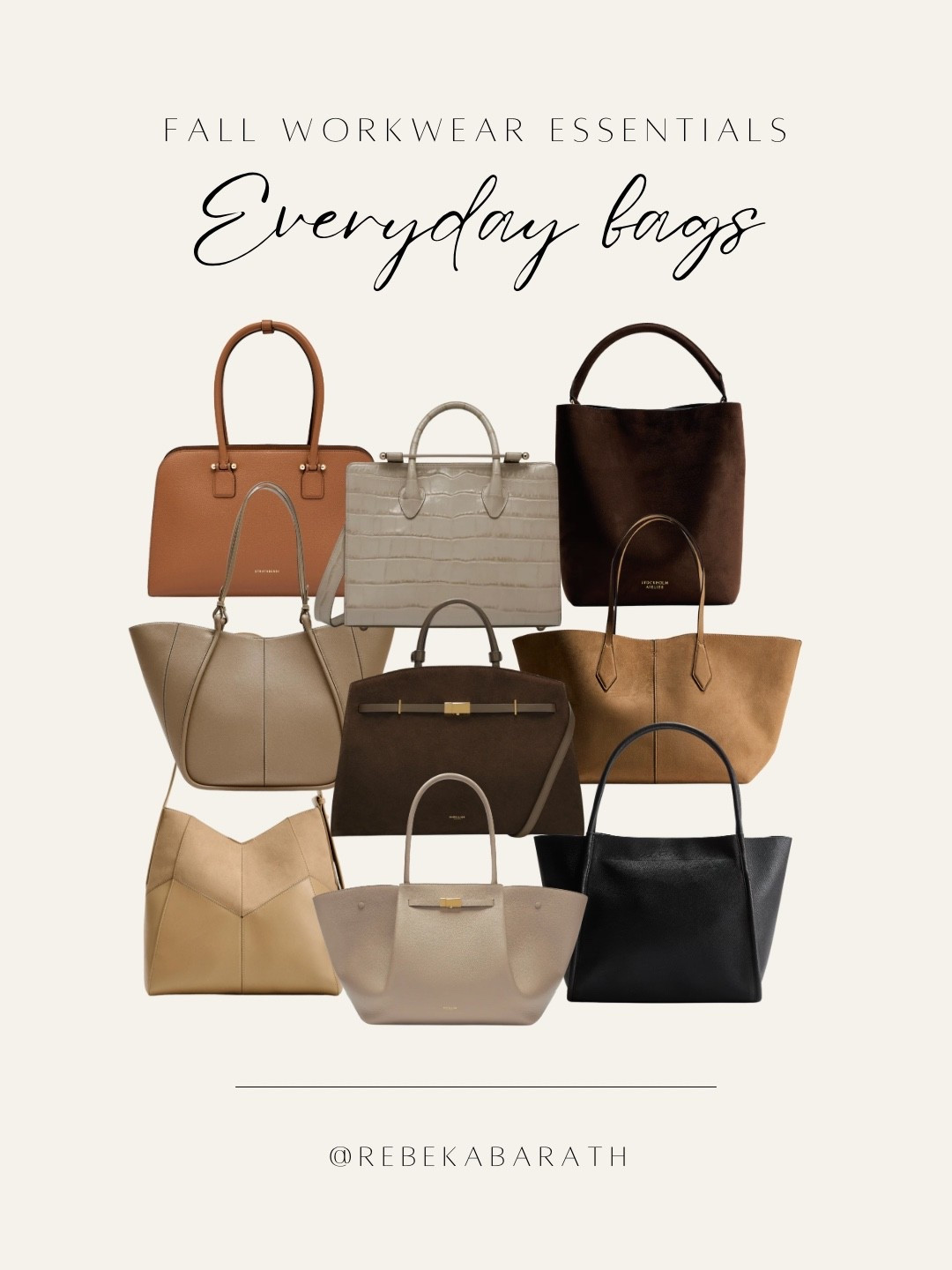 fall workwear essentials // everyday bags from high street to mid-luxe ✨

fall workwear | wardrobe edit | neutral outfits | mid-luxe bags | high street bags | the bag edit | work bag | tote bag

#LTKSeasonal