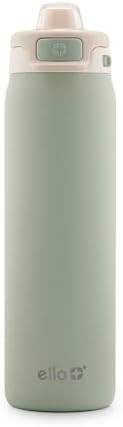 Ello Pop & Fill Stainless Steel Water Bottle with Quick Fill Technology, Double Walled Vacuum Ins... | Amazon (US)