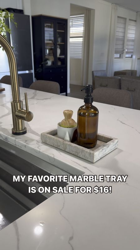 My favorite tray is back in stock and on sale now! Snag it now to organize your countertops, night stands, entryway tables, etc  

#LTKfindsunder50 #LTKsalealert #LTKhome