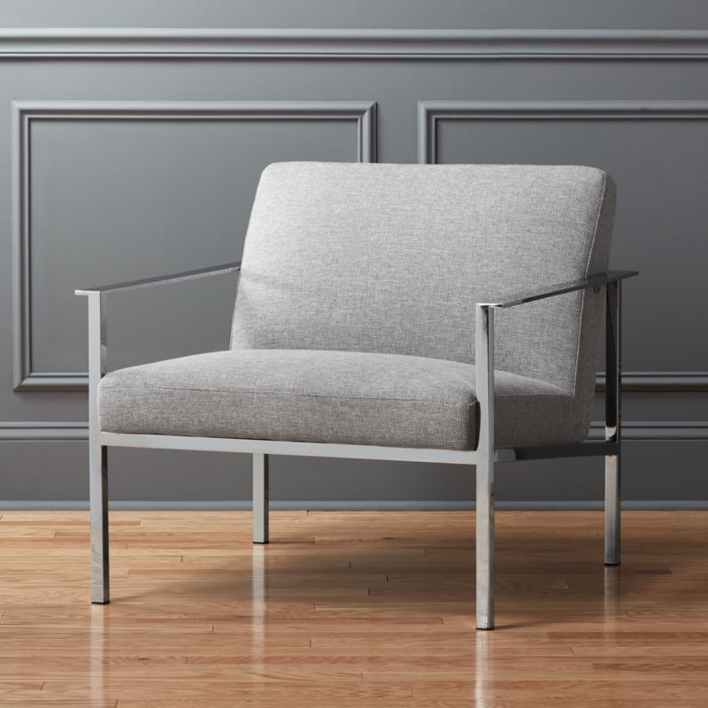 Cue Grey Chair + Reviews | CB2 | CB2