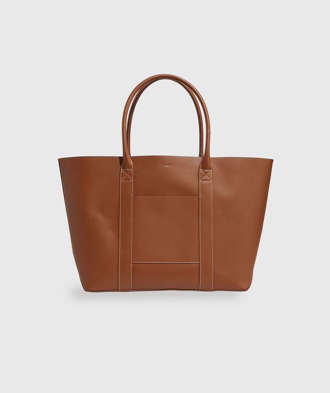 Leather Tote | vineyard vines