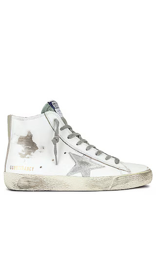Francy Sneaker in White, Silver, & Milk | Revolve Clothing (Global)