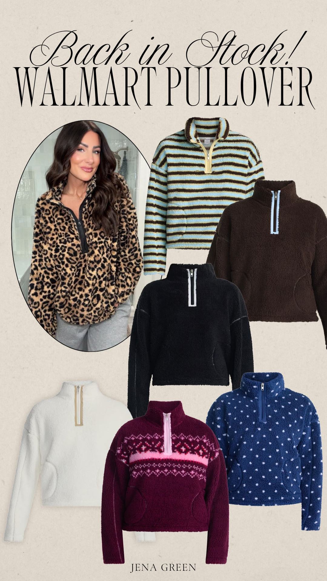Walmart Pullover | Walmart Fleece Pullover Back in Stock 

 #LTKootd #LTKSeasonal