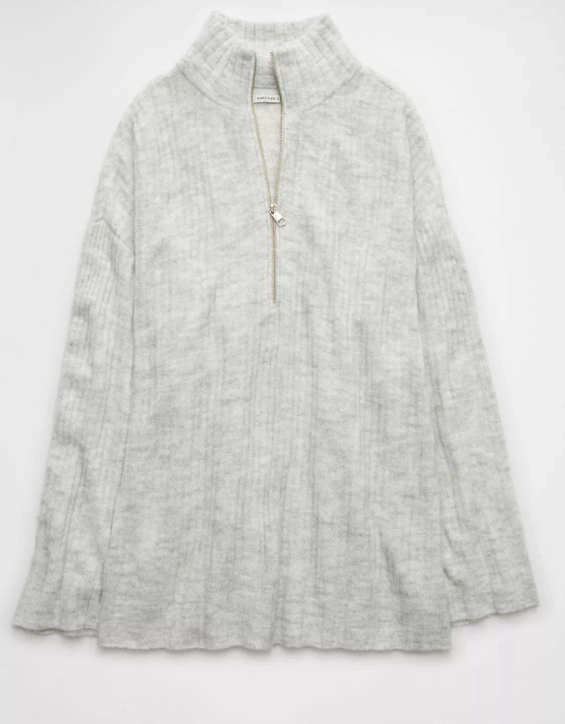 AE Oversized Quarter-Zip Sweater | American Eagle Outfitters (US & CA)