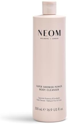 Neom – Super Shower Power Body Cleanser Shower Gel, 500ml | Spearmint, Rosemary & Eucalyptus | ... | Amazon (US)