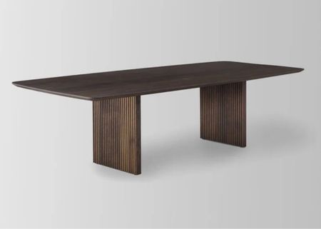 Dark wood dining table available in many sizes!

#LTKHome