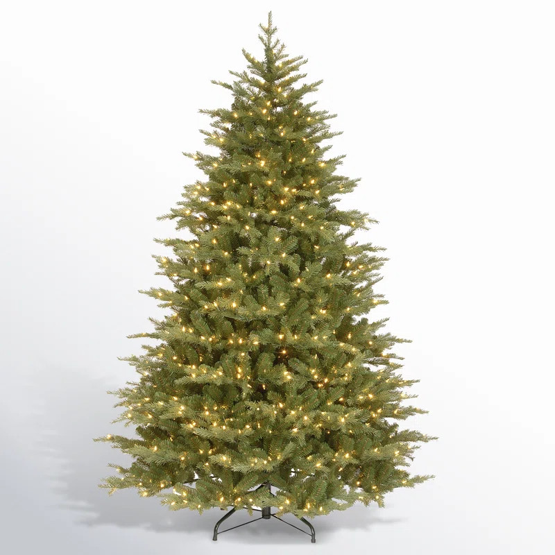 National Tree Company Nordic Spruce Medium Tree with Clear Lights | Wayfair North America
