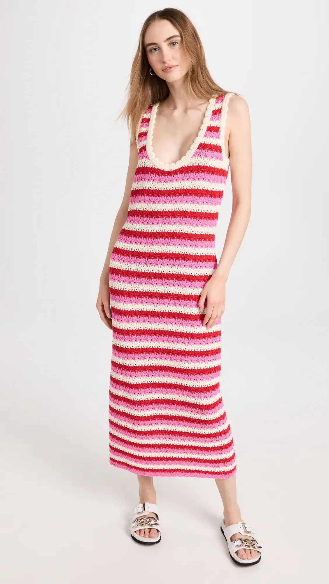 Bunty Pink Stripe Knit Dress | Shopbop