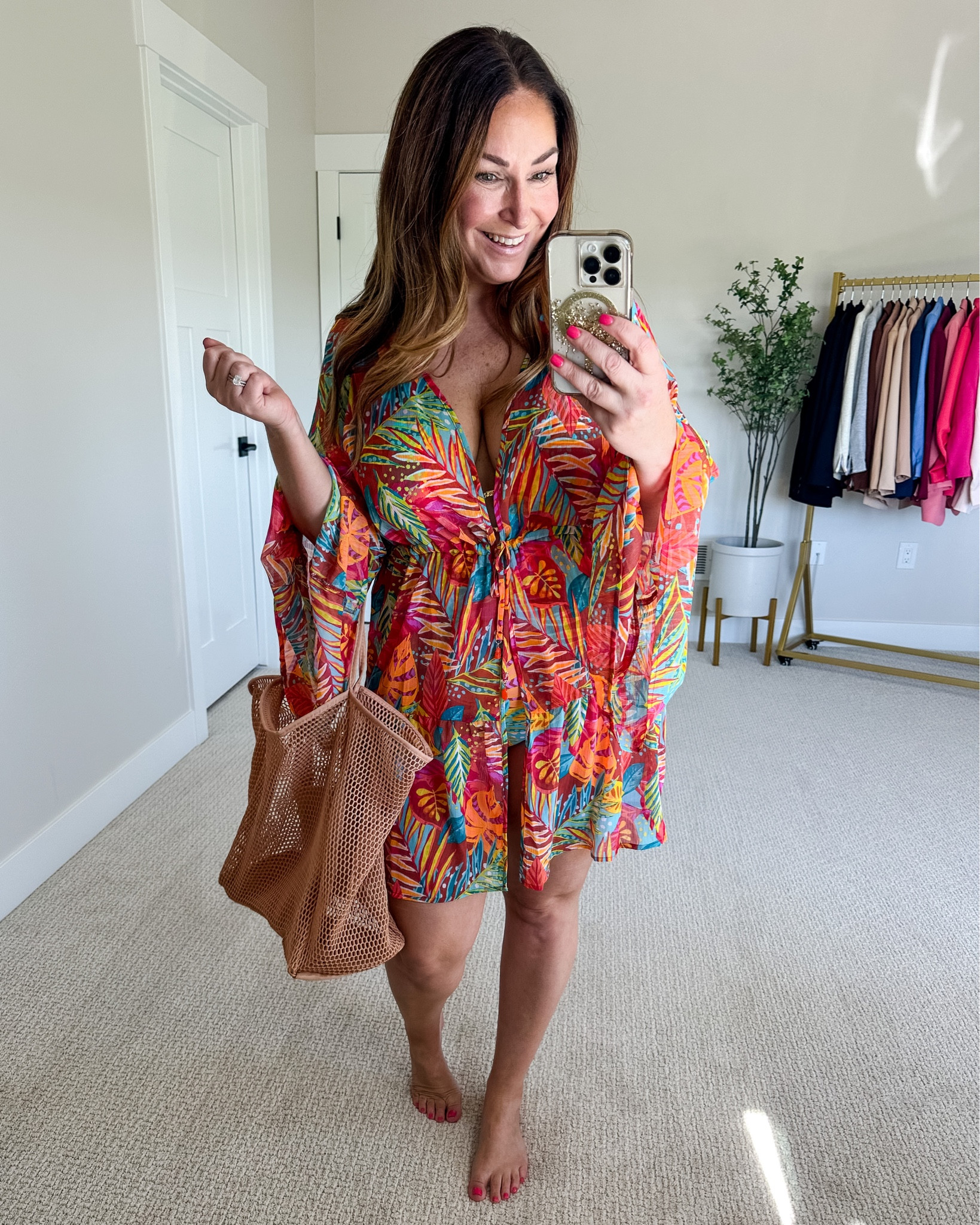 Floral Coverup 

tts, L

#LTKstyletip #LTKSeasonal #LTKcurves