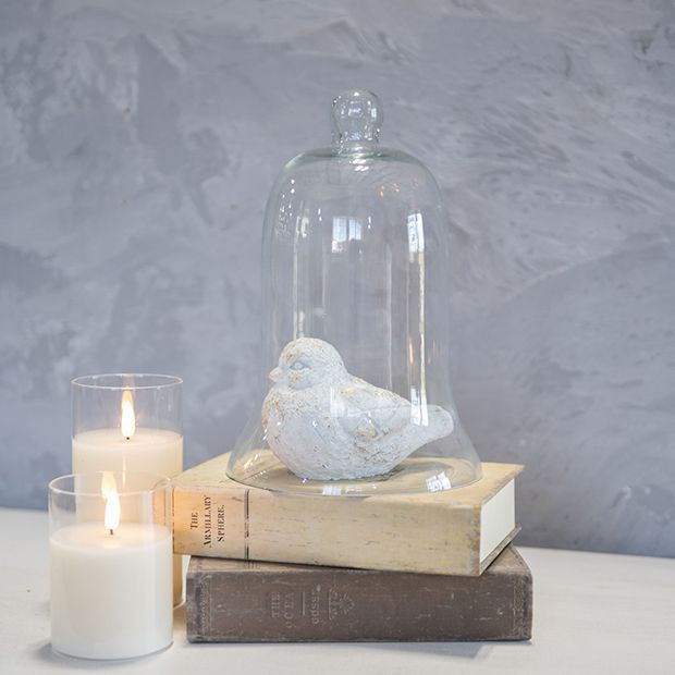 Clear Glass Bell Cloche | Antique Farm House
