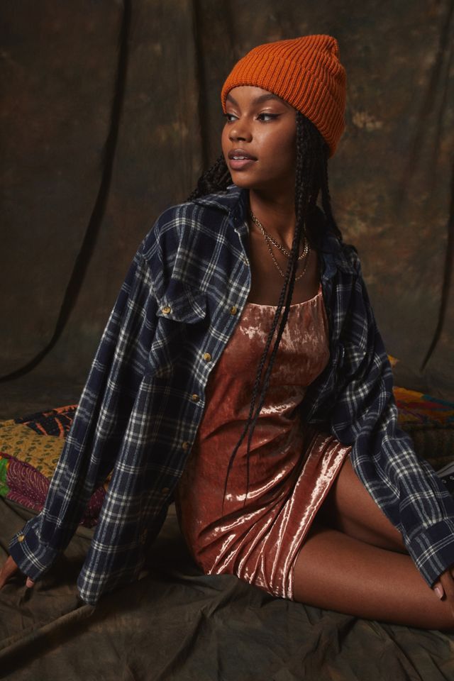 Urban Renewal Recycled Acid Wash Flannel Shirt | Urban Outfitters (US and RoW)