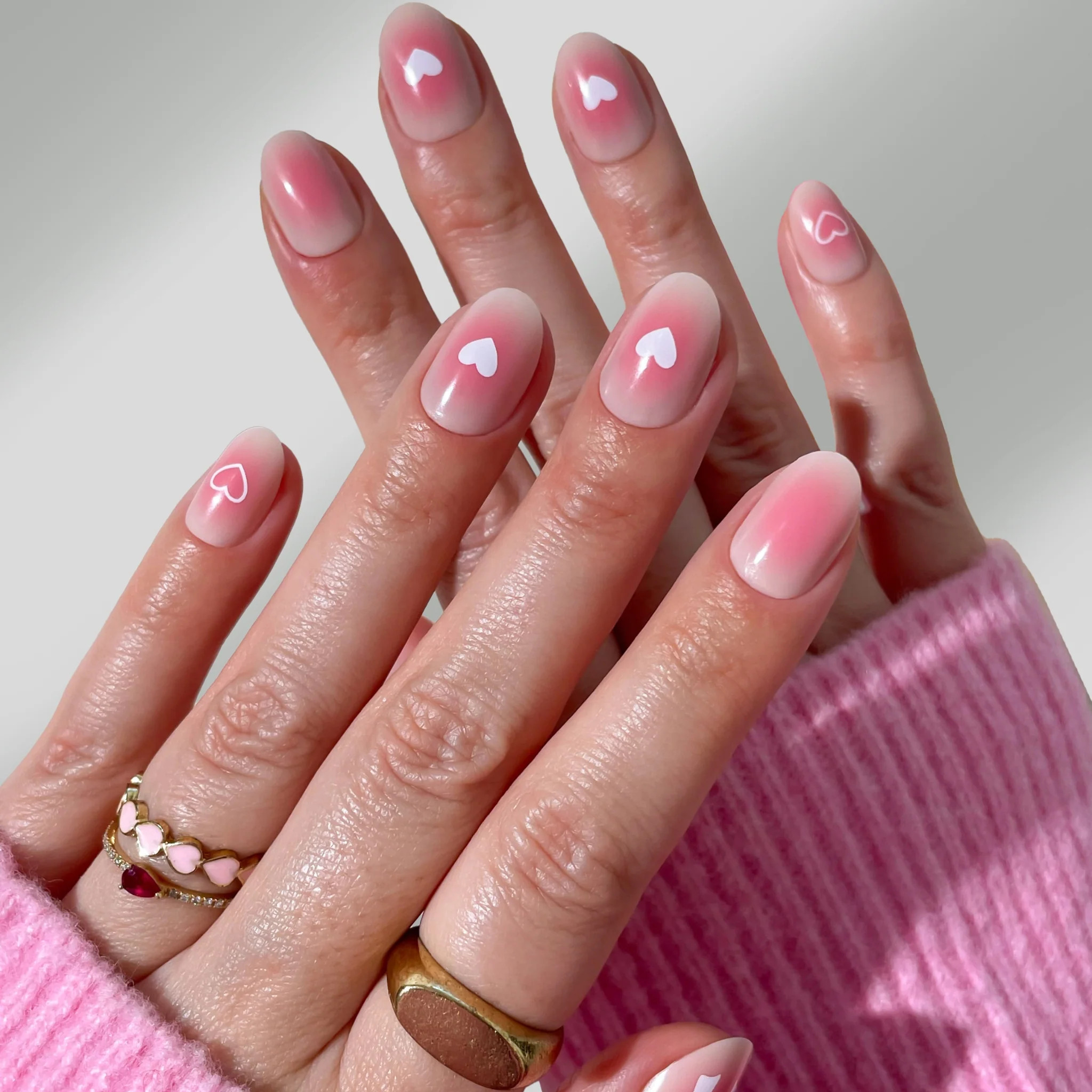 Blushing Bows Press-on Nails | PaintLab