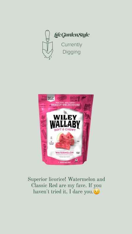 The best licorice, wiley wallaby

