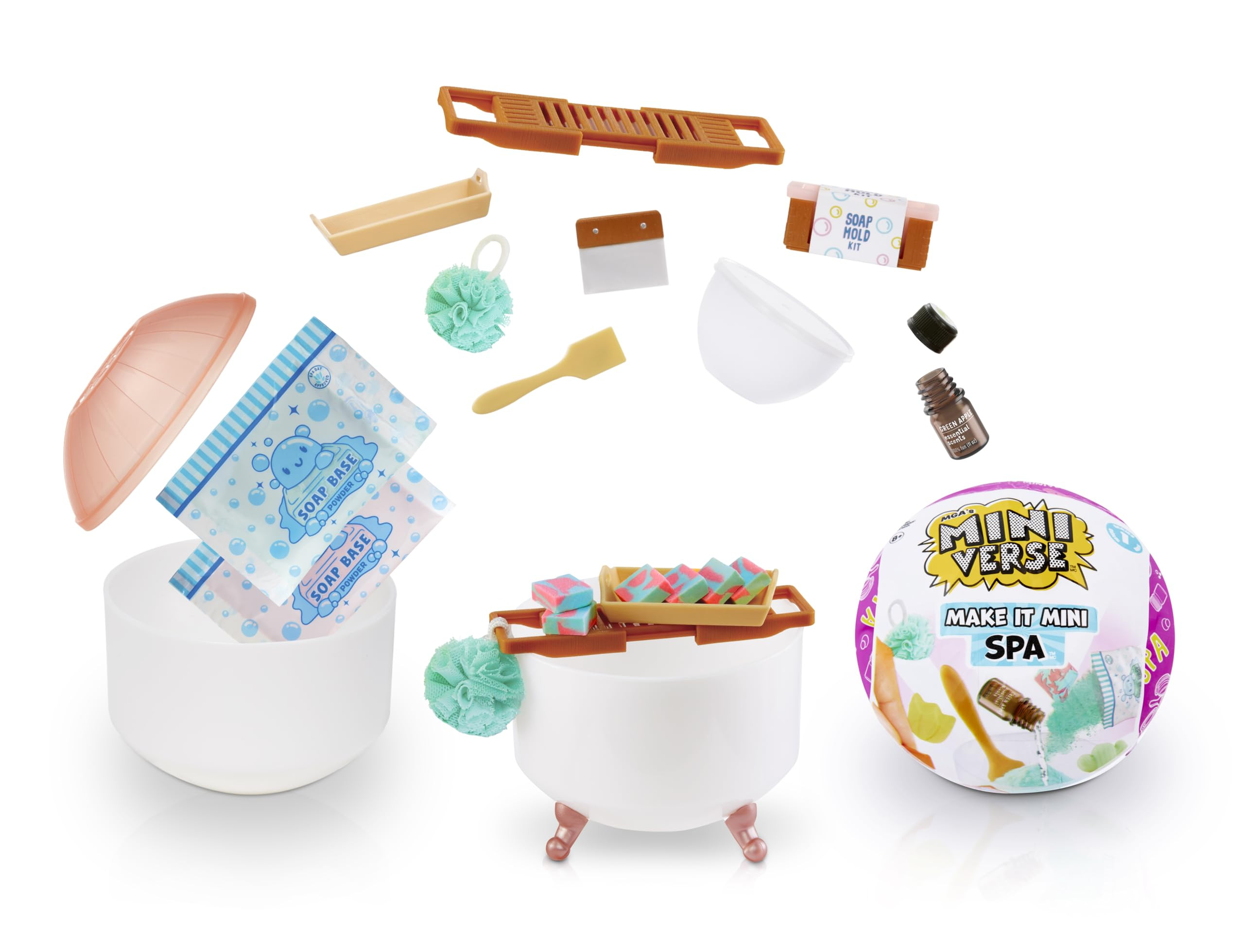 MGA's Miniverse Make It Mini Spa, Mini Collectibles, Mystery Blind Packaging, DIY, Really Works, ... | Amazon (US)