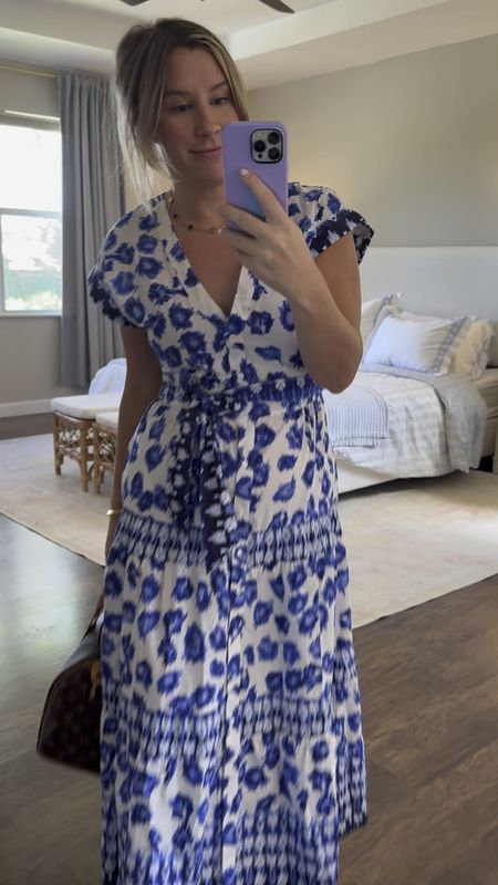 Great cotton drop waist dress. Such a fun print! Easy to wear and great for an hourglass figure. Wore to my son’s spring concert this week! 

Also major sale on my bedroom rug and bed! 

#LTKparties #LTKmidsize #LTKhome