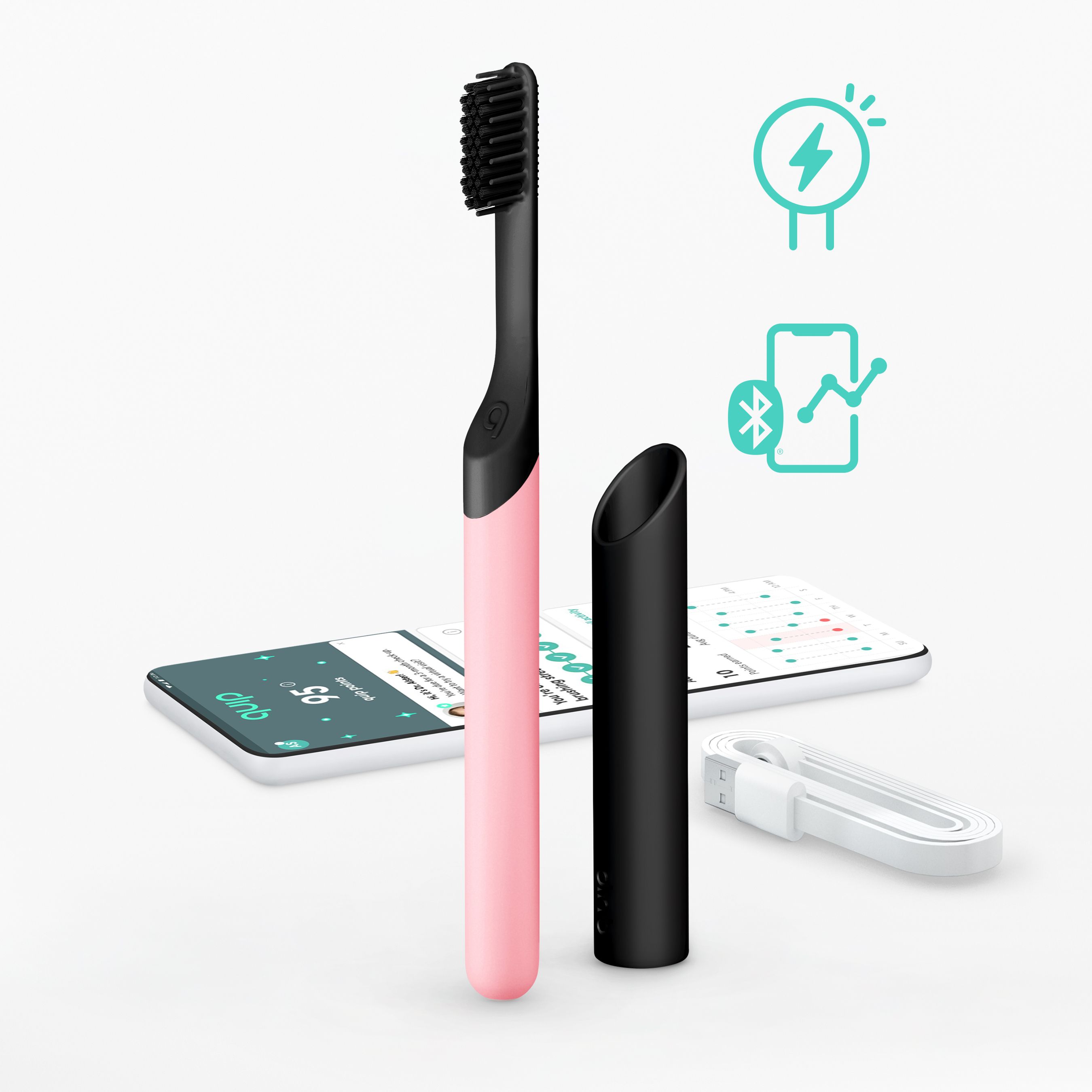 Smart Rechargeable Electric Toothbrush Remix | quip