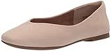 Amazon Essentials Women's Square-Toe Ballet Flat, Latte, 7.5 Medium US | Amazon (US)