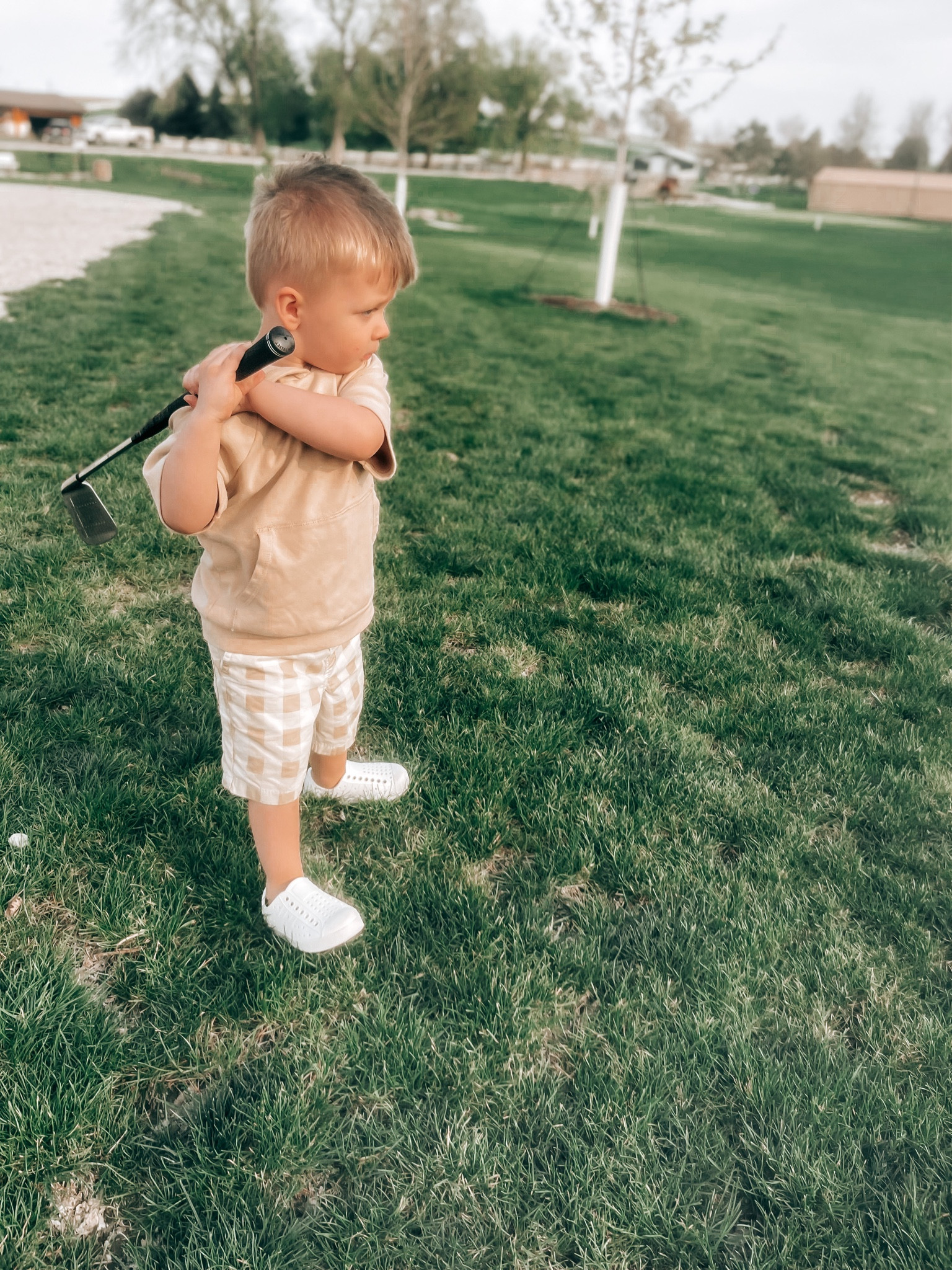 My little golfer 🤍

#LTKunder50 #LTKkids #LTKfamily