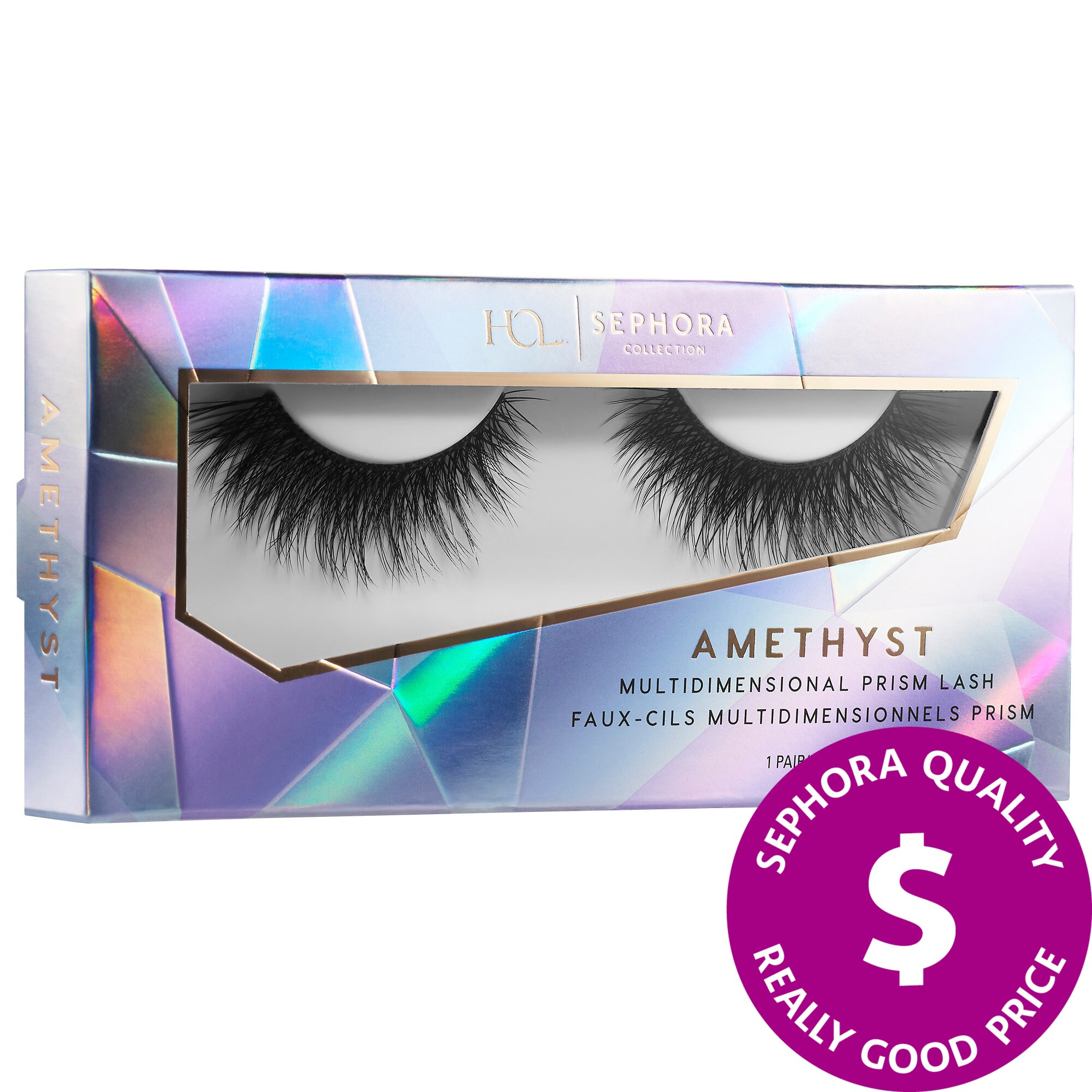 House of Lashes x Sephora Collection Multidimensional Prism Lashes Amethyst | Sephora (US)