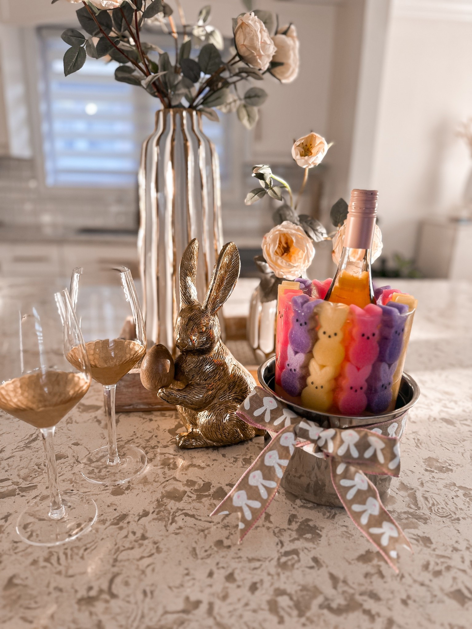 Ice mold. Peeps sponges bunnies. DIY Easter. DIY ice wine mold. 

#LTKcanada #LTKspring