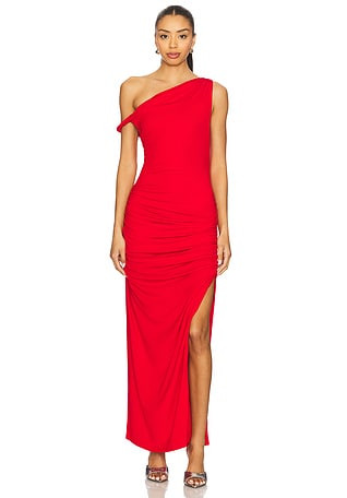 Red wedding guest dress Red formal dress. Wedding guest looks Red black tie dress Red semi formal dress Red black tie optional dress. Red dress Wedding guest outfits. | Revolve Clothing (Global)