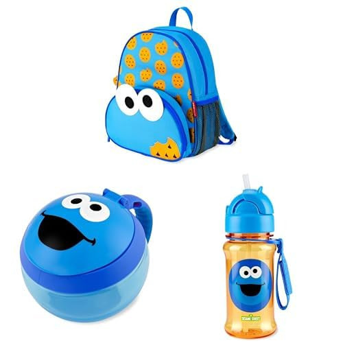 Skip Hop Gift Set, Back to School Cookie Monster | Amazon (US)