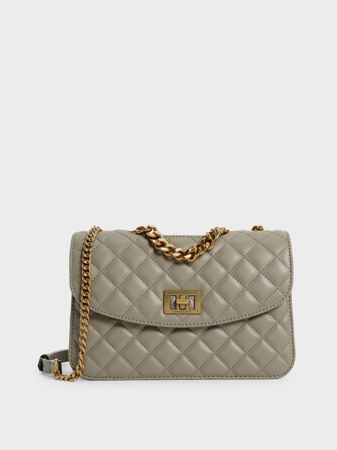 Quilted Clutch
- Taupe | CHARLES & KEITH (US)