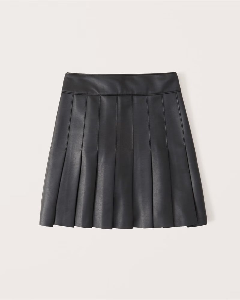 Women's Plaid Pleated Mini Skirt | Women's Bottoms | Abercrombie.com | Abercrombie & Fitch (US)
